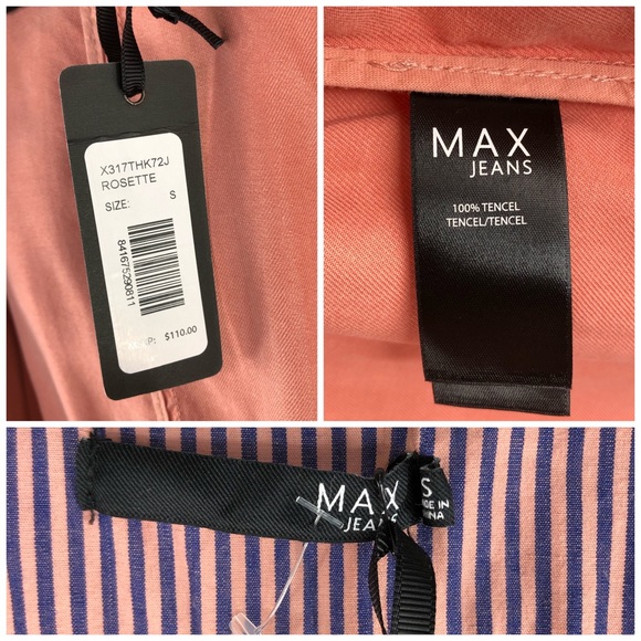 🆕 Max Jeans Rosette Utility Jacket - Picture 7 of 8